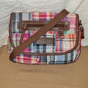 Union Bay Plaid Messenger Crossbody Bag